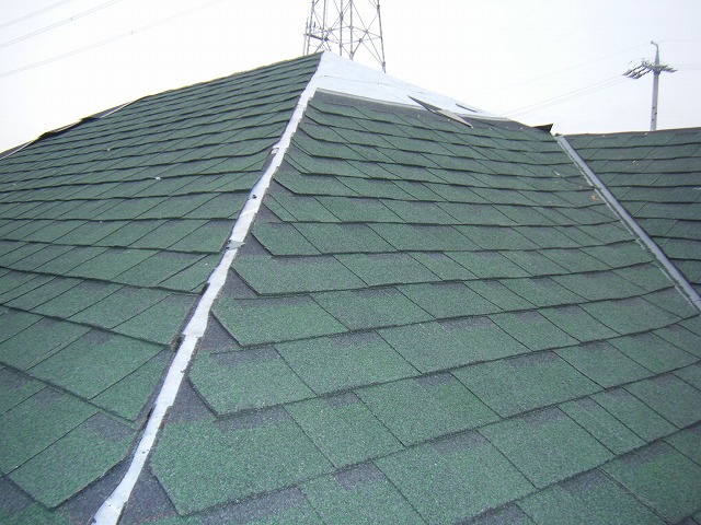 アスファルトシングルの屋根カバーもおまかせ